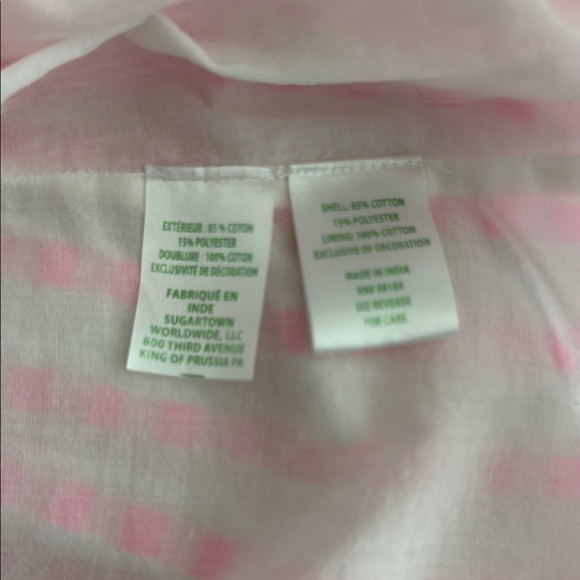 Lilly Pulitzer Pink & White Striped Sleeveless Dress - Picture 5 of 7